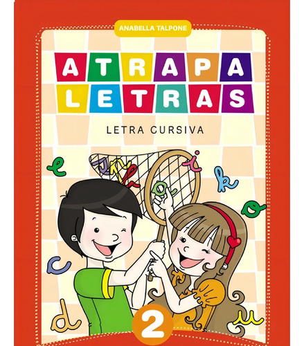 Libro Atrapaletras 2 - Letra Cursiva Para Vpiparolla