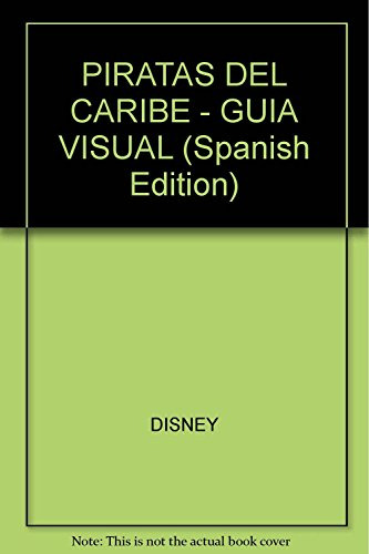 Libro Disney Piratas Del Caribe Guía Visual  De Disney Publi