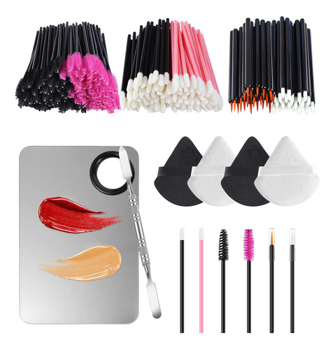 Kit De Herramientas Desechables Para Aplicadores De Maquilla