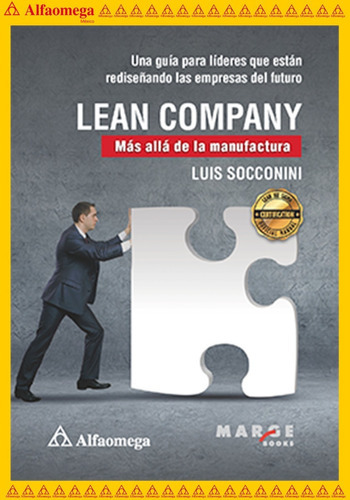 Lean Company - Más Allá De La Manufactura, De Socconini, Luis. Editorial Alfaomega Grupo Editor, Tapa Blanda, Edición 1 En Español, 2020