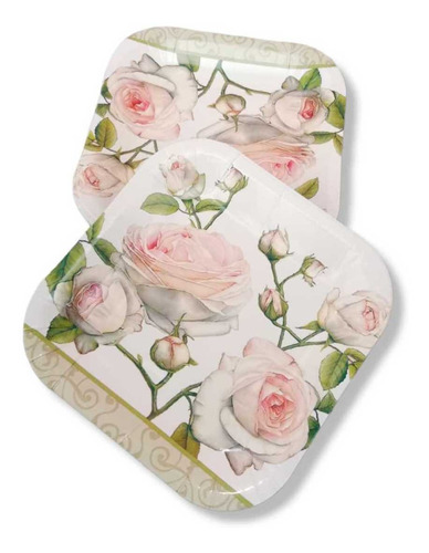 Imagen 5 de 5 de Platos Desechables Para Fiestas