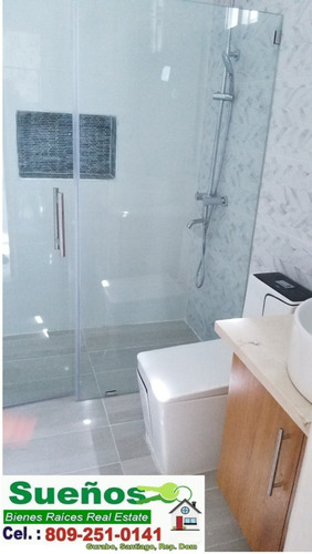 Imagen 8 de 13 de Sueños Bienes Raíces Real Estate Vende Casa Nueva En Gurabo, Santiago, Rep. Dom.