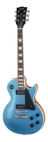 Guitarra eléctrica Gibson Les Paul Classic de caoba 2018 pelham blue brillante con diapasón de palo de rosa