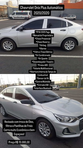 Chevrolet Onix plus 1.0 Lt 4p