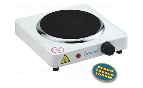 Anafe Cocinilla Eléctrico Telesonic 1 Disco 1000w