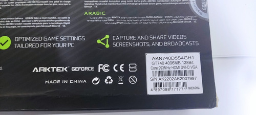 Imagen 4 de 4 de Tarjeta Video Msi Geforce Gt 740 4gb Ddr5