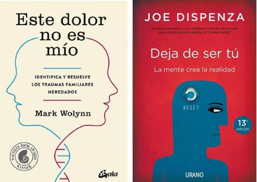 Deja De Ser Tú + Este Dolor No Es Mío + Libro Regalo