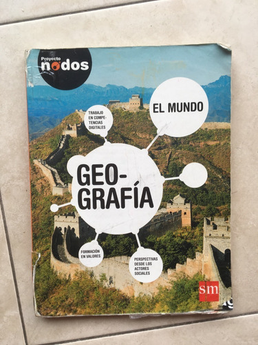 Geografía El Mundo - Editorial Sm Proyecto Nodos