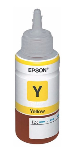 Botella De Tinta Yellow Epson 664 L110/l200/l210/l350/l355/l
