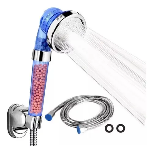 comprar Duchero Con Piedras Filtro Modo Masaje \u002Fducha Elimina Cloro 