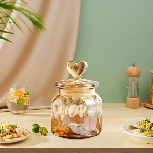 Tarro De Cristal Reutilizable Con Tapa Tarro 650ml