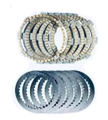 Kit De Clutch Completo Discos Y Pastas Pulsar 200 Ns As 200