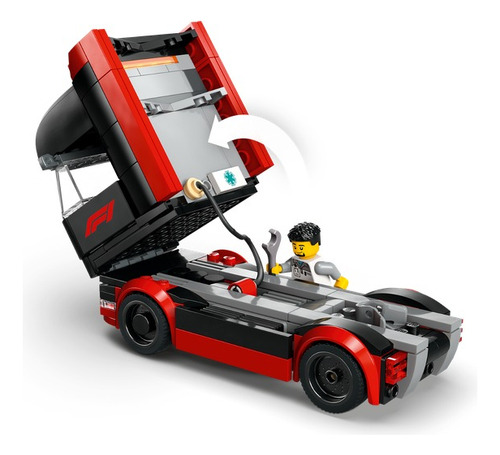 Lego City 60445 Camion De F1 Con Coches De F1 Rb20 Y Amr24
