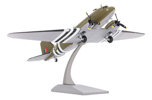 Modelo De Avión Con Soporte, Estructura Realista, Aleación