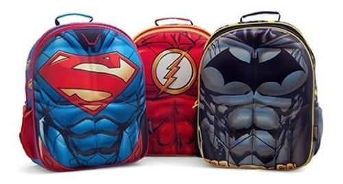 Mochila Liga De La Justicia 16 Pulgadas Ct Plumitaa 61115