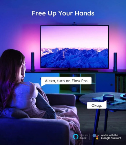 Govee Flow Pro - Barras De Luz Led Para Tv - Alexa Y Google