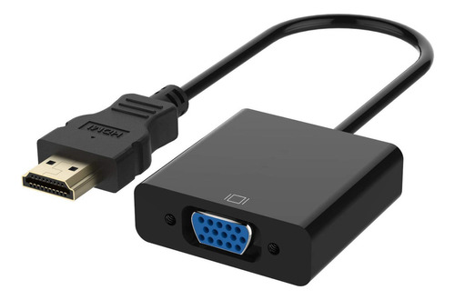 Cable Conversor Hdmi A Vga Conversor Netbook 1080p Fhd