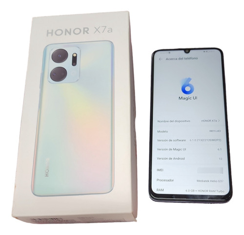 Honor Honor X7a Dual Sim 128 Gb Plata Titanio 6 Gb Ram