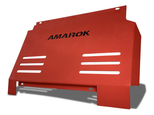 Imagem 3 de 6 de Protetor De Motor Volkswagen Amarok Vermelho 2019
