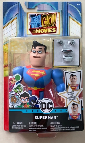 Figura Coleccion Dc Teen Titans Go Superman Multicaras (Usado)