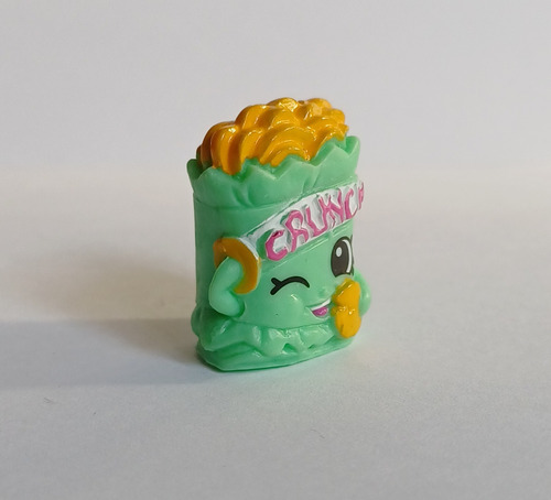 Mini Figura Shopkins Crispy Chip (Usado)
