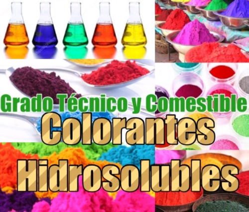Colorante Reposteria 1/2kg Foodgrade Color Pigmento