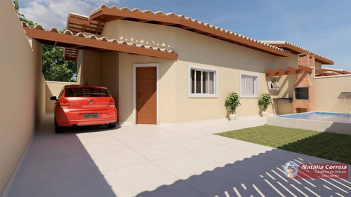 Imagem 9 de 14 de Casa Com Piscina No Cibratel, Em Itanhaem - Ita3677