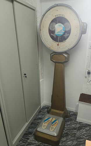 Balanza De Pie Berkel Antigua Farmacia Reliquia (Usado)