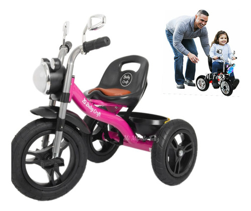 Triciclo Musical Bicicleta Niñas Niños Modelo Moto 