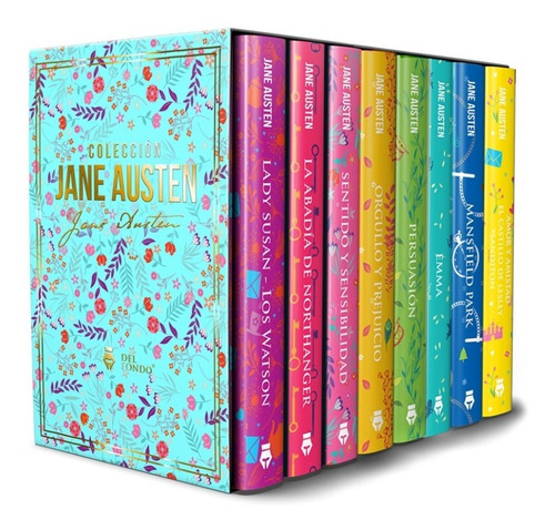 Coleccion Completa Jane Austen - Estuche 8 Libro - Del Fondo