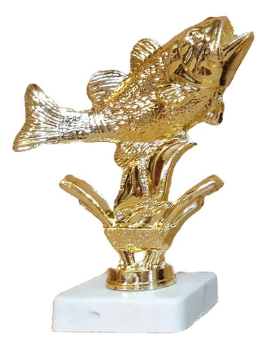 Set X10 Plástico Pesca Dorado 10,5cm Base Baja - Souvenir