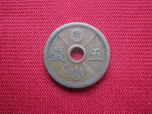 Japón 5 Sen 1938