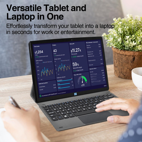 Tablet Fusion5 De 10.1 Con Windows 11, Intel 13ª Gen, 8 Gb R