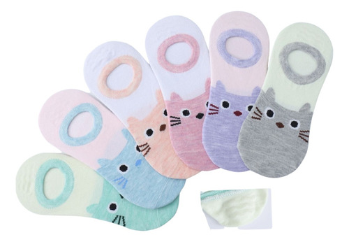 Pack 12. Calcetin Panchita Mujer Qikun. Diseño Perros. Bambú