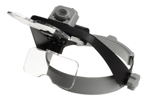 Imagen 2 de 4 de Lupa De Cabeza Luz Led Lentes Intercambiables