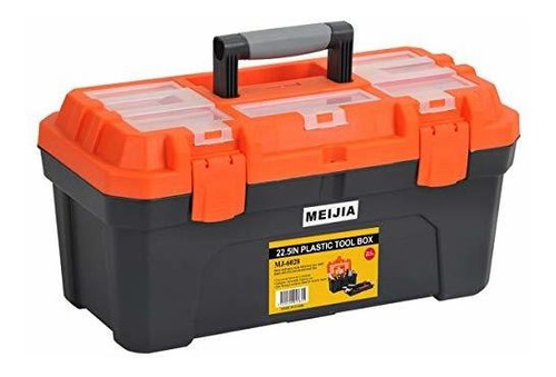 Meijia Portable Tool Storage Box, Organizers With Foldable L