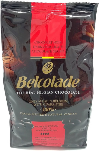 Chocolate Belcolade Amargo 55%