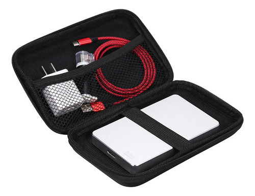 Wf Funda Viaje Eva Shockproof 3.5 Con Disco Duro Y Bolsa