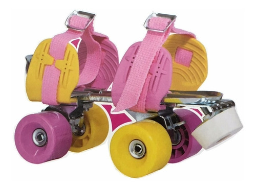 Patin Leccese Rosa Extensible 27 Al 41 Patin Artístico Osi