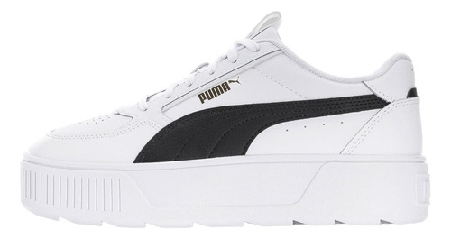 Tenis Puma Karmen L Jr 38737401 Plataforma Blanco