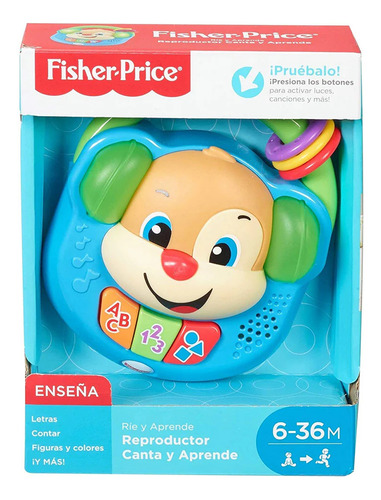 Juguete Para Bebés Fisher-price Reproductor Canta Y Aprende