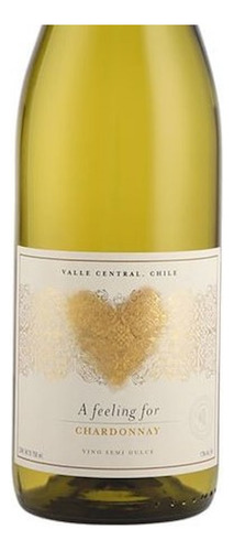 Pack De 6 Vino Blanco A Feeling For Chardonnay 750 Ml