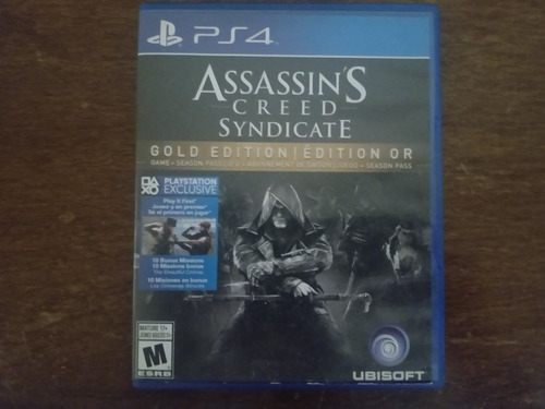 Assassin's Creed Syndicate Ps4 Gold Edition