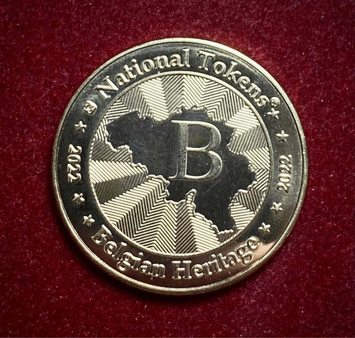 Ficha O Token Bélgica Catedral San Miguel Y Gudula 2022