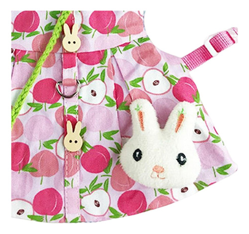 Conjunto De 2 Coletes De Coelho, Arnês, Trela, Roupas Para