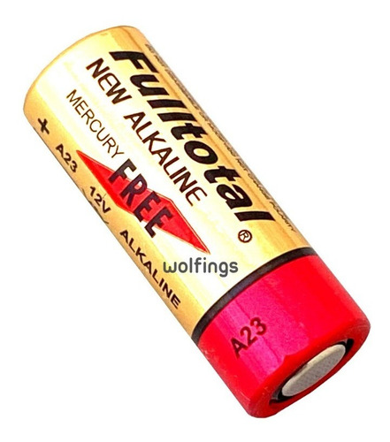 Imagen 2 de 6 de Blister X5 Pilas Baterias A23 12v Alcalinas Alarma Controles