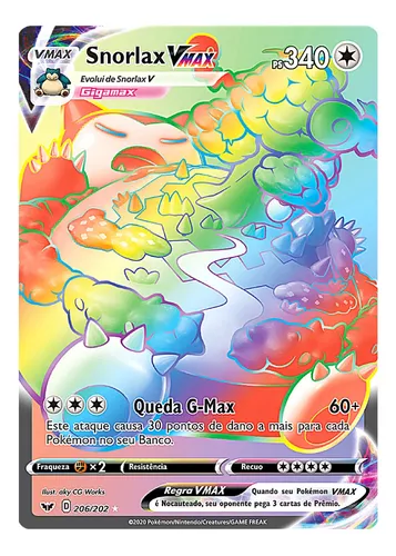 Carta Pokémon Gardevoir Vmax Rainbow Caminho Do Campeão