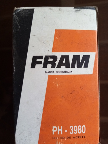 Filtro De Aceite Fram 3980