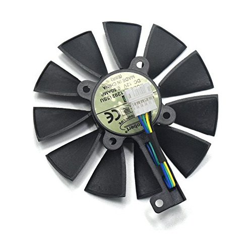 Enrobert 87mm T129215su Graphics Card Cooling Fan Para Asus