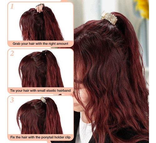 O Pinzas Para El Pelo Con Diamantes De Imitación, 3